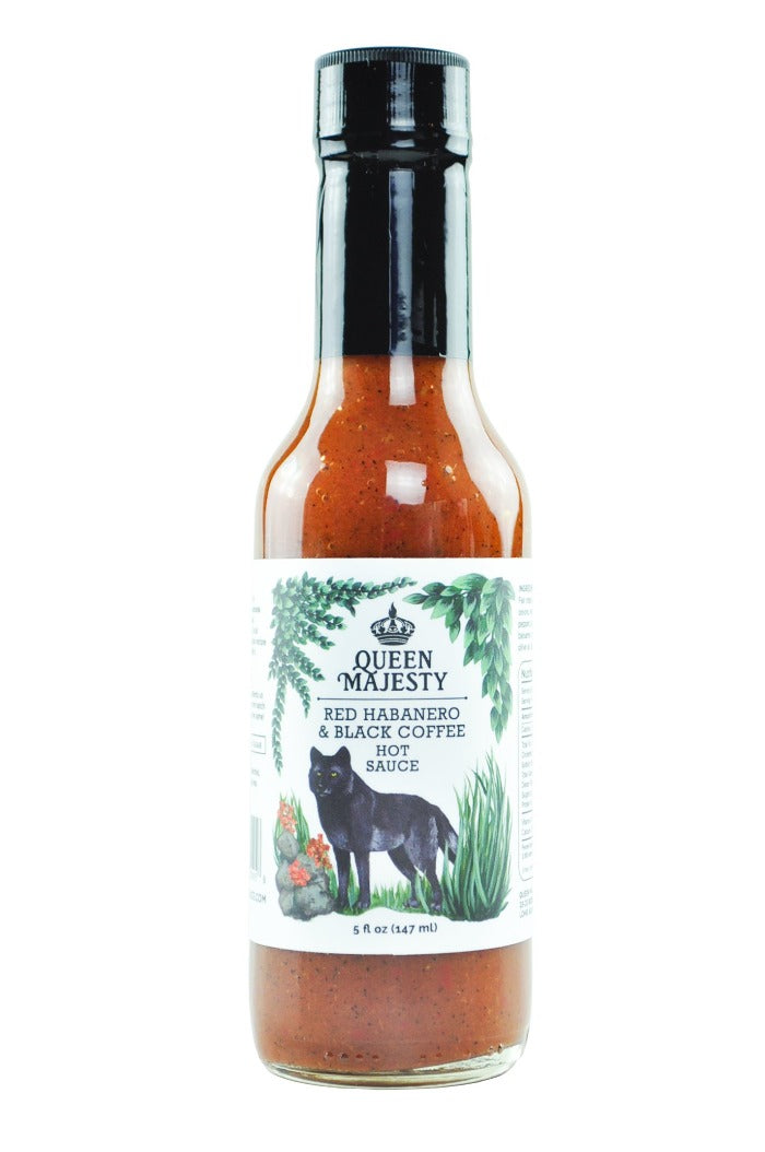 Red Habanero & Black Coffee Hot Sauce | Queen Majesty O3