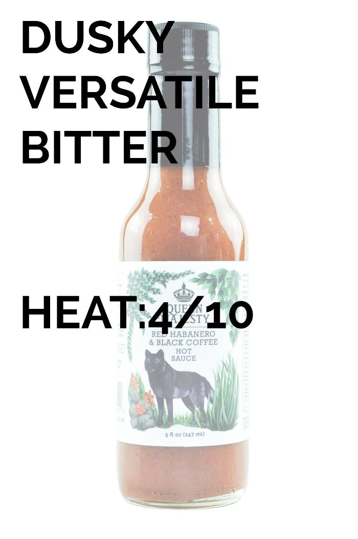 Red Habanero & Black Coffee Hot Sauce | Queen Majesty O3