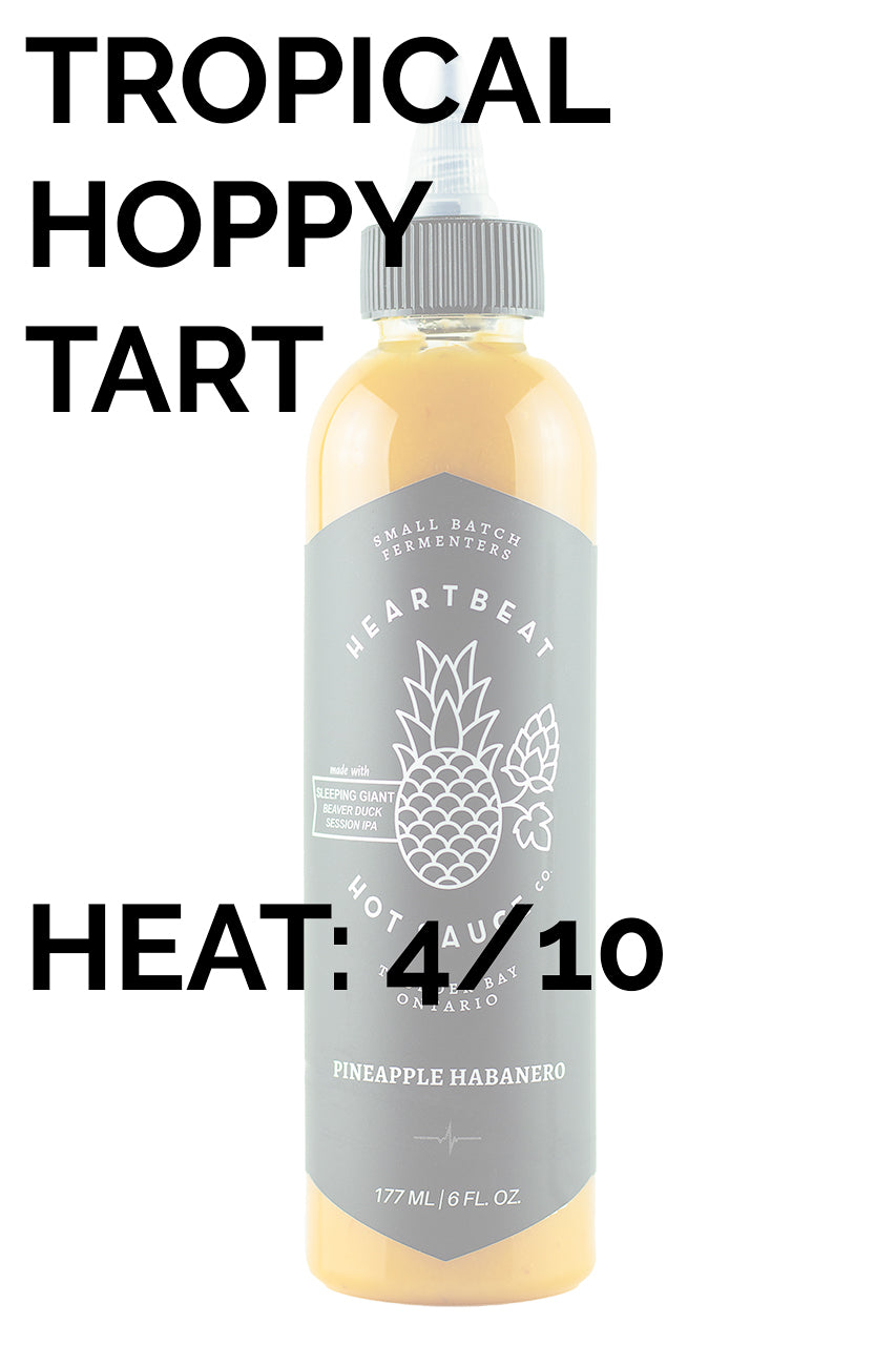 Pineapple Habanero Hot Sauce | Heartbeat Hot Sauce P4