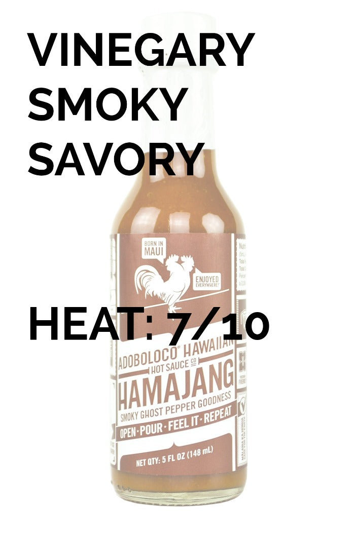 Hamajang Smoked Ghost Pepper Hot Sauce | Adoboloco D8