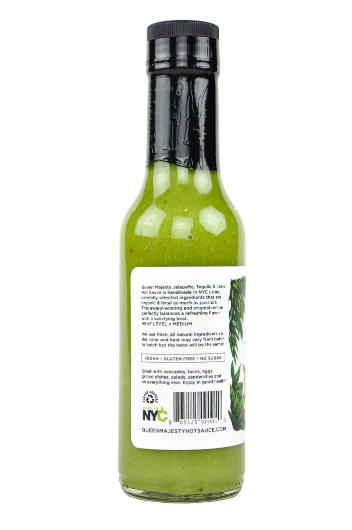 Jalapeno Tequila Lime Hot Sauce | Queen Majesty K3