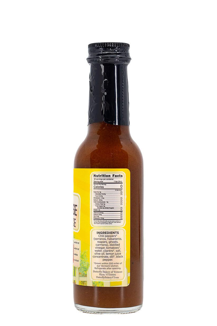 Hot House Hot Sauce | Butterfly Bakery E9