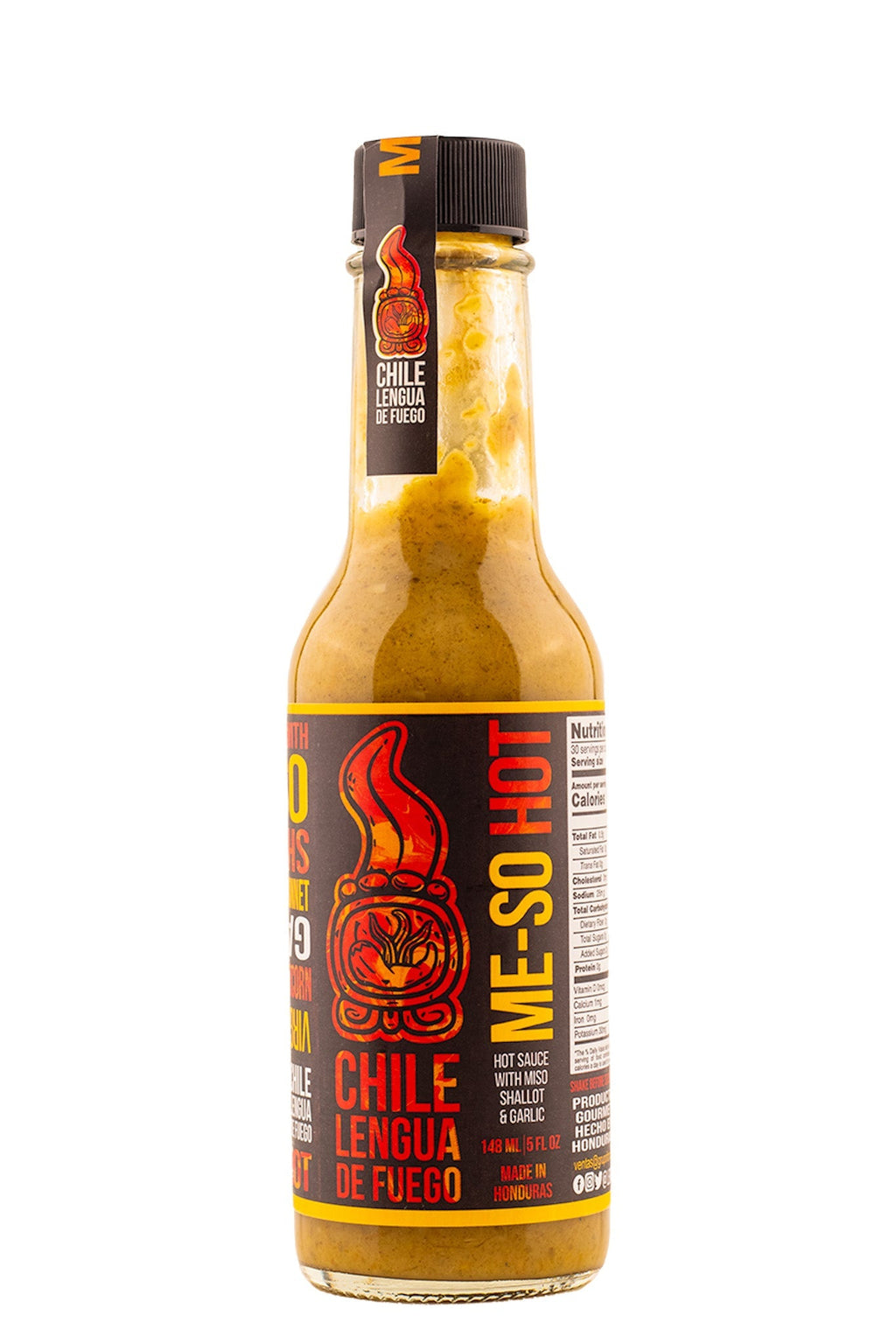 Me-So Hot Miso Shallot | Chile Lengua de Fuego C6