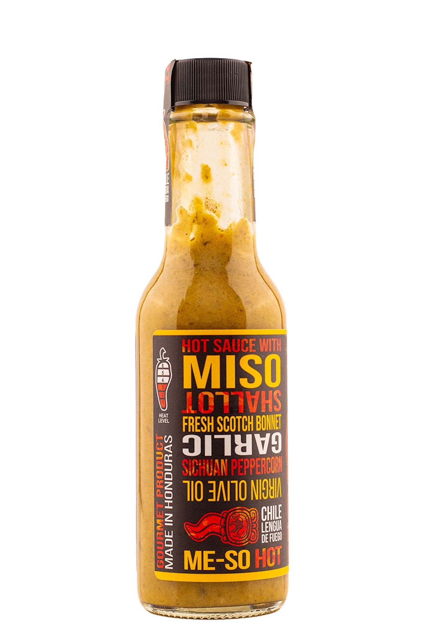 Me-So Hot Miso Shallot | Chile Lengua de Fuego C6