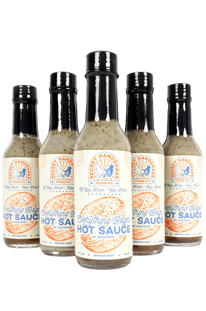 Secret Handshake Food Co Everything Bagel Hot Sauce 2-Pack C4
