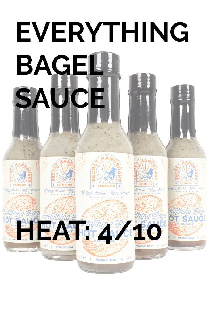 Everything Bagel Hot Sauce | Secret Handshake Food Co L8