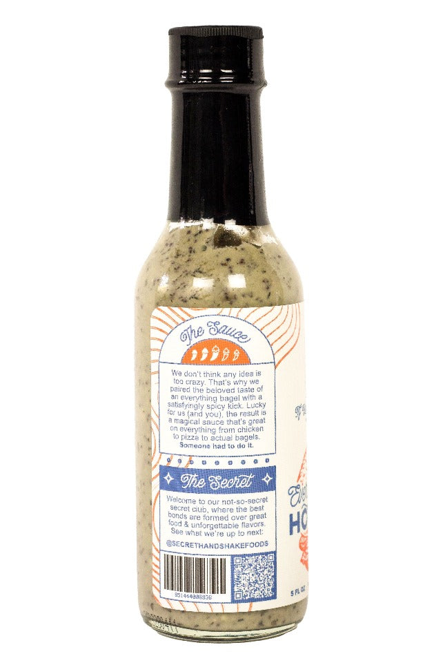 Everything Bagel Hot Sauce | Secret Handshake Food Co L8