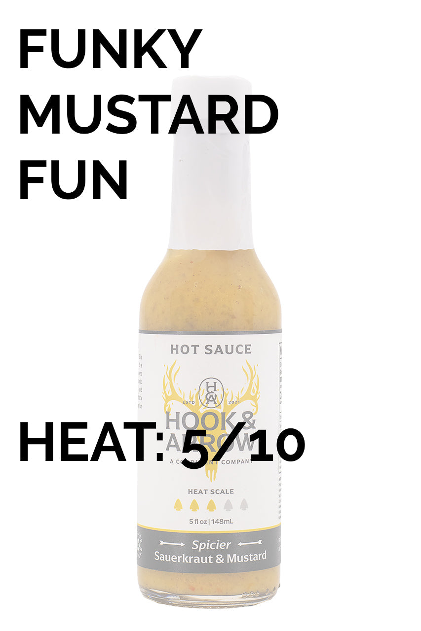 Spicier Sauerkraut & Mustard | Hook & Arrow I6