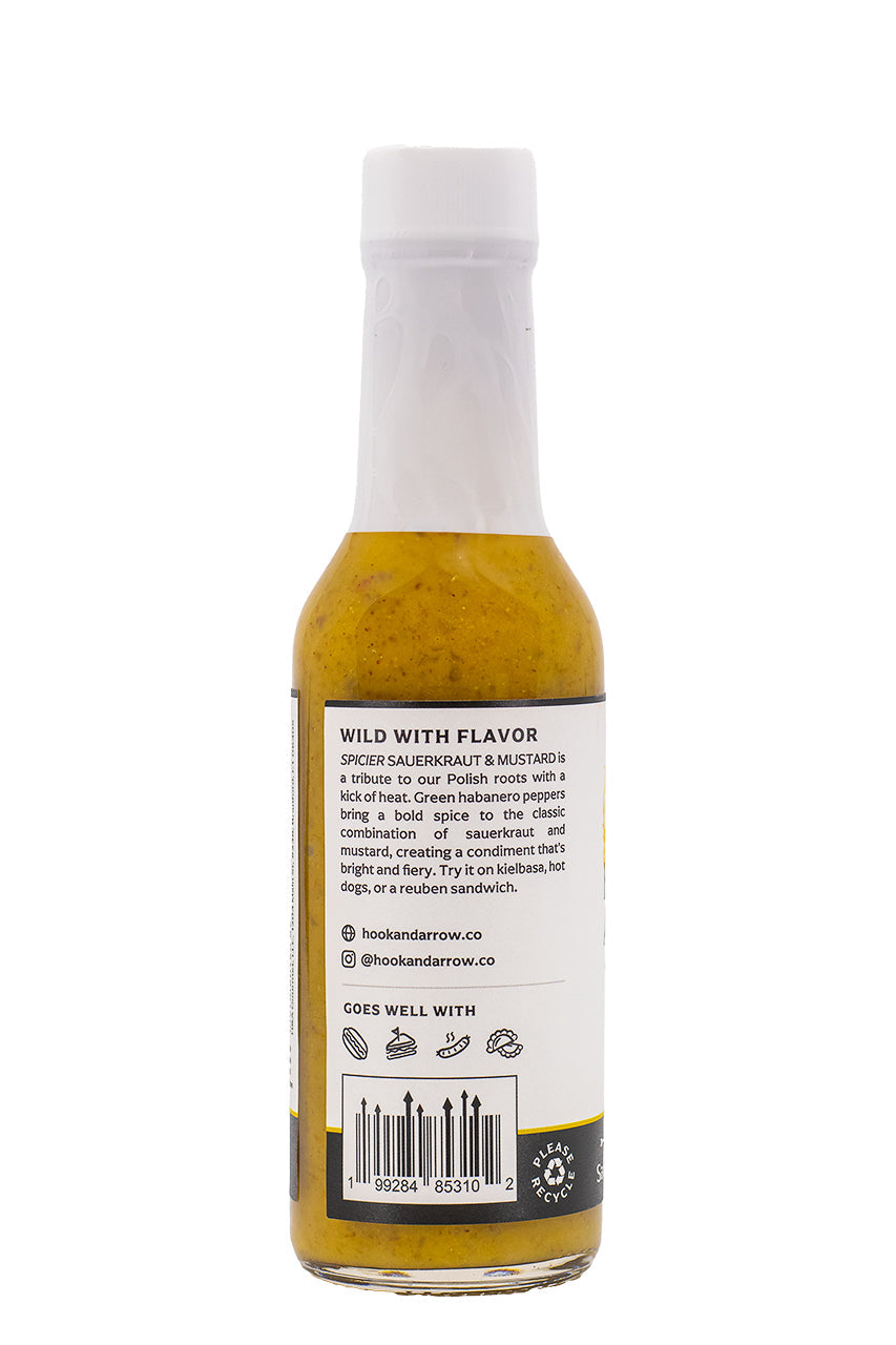 Spicier Sauerkraut & Mustard | Hook & Arrow I6