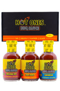 Hot Ones BBQ Trio Pack (Original / Hot Honey / Caribbean) H0