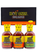 Hot Ones BBQ Trio Pack (Original / Hot Honey / Smoked Serrano) O9