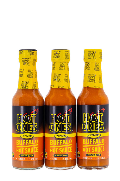 Buffalo Hot Sauce 3-Pack | Hot Ones Hot Sauce Q1