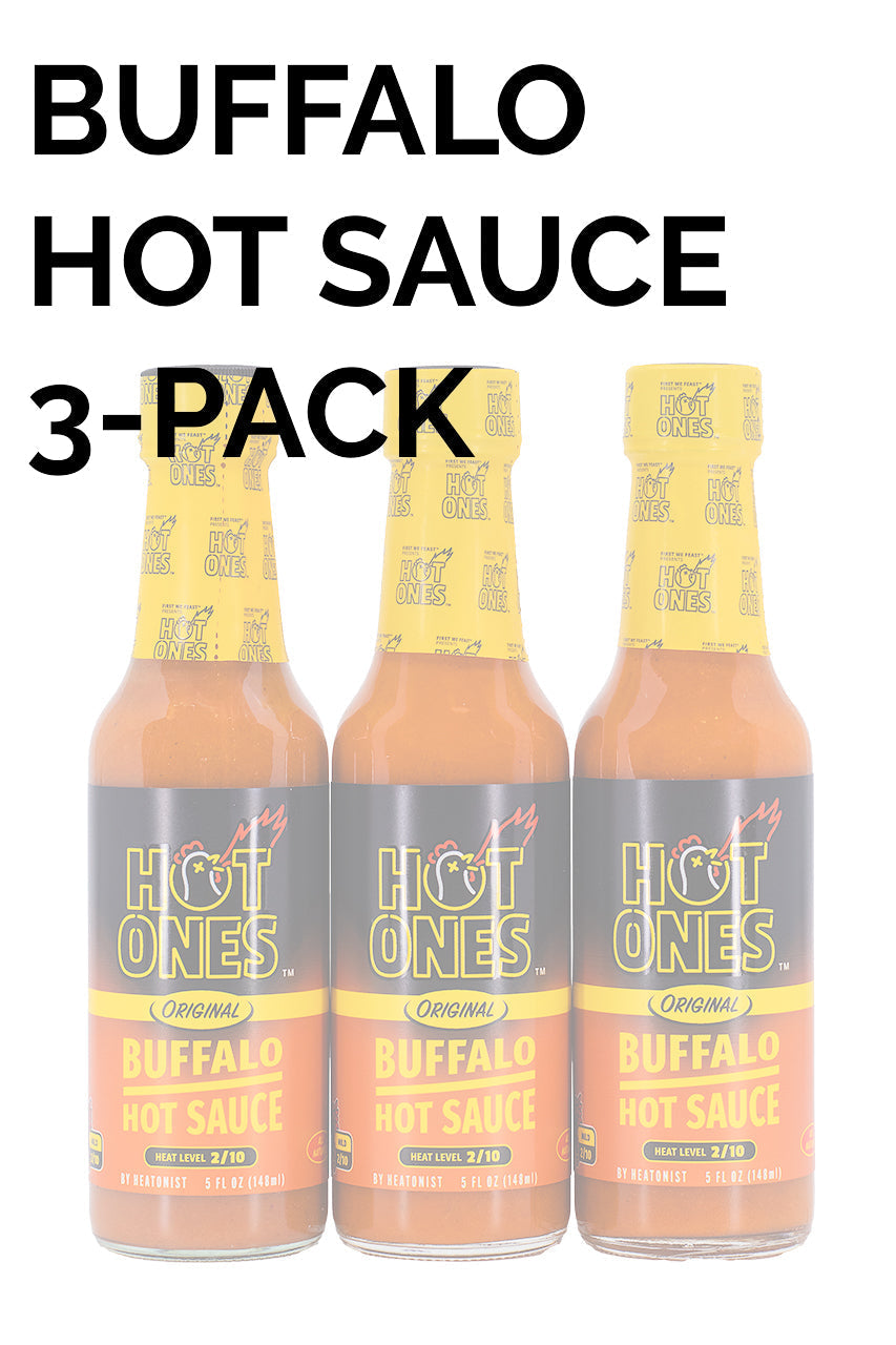 Buffalo Hot Sauce 3-Pack | Hot Ones Hot Sauce B5