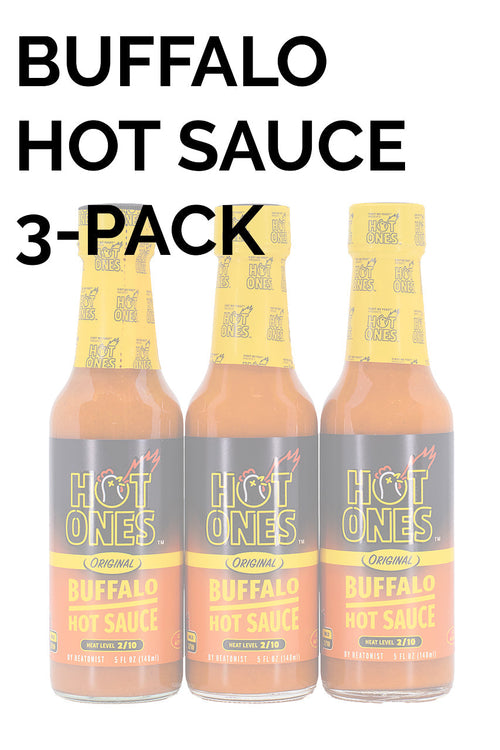 Buffalo Hot Sauce 3-Pack | Hot Ones Hot Sauce B5