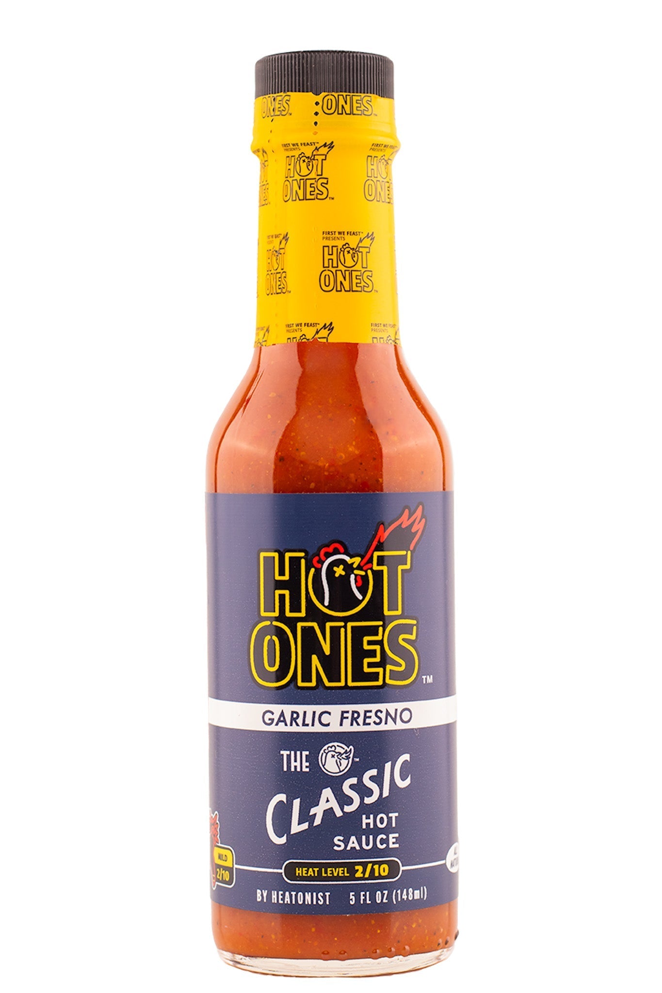 The Classic - Garlic Fresno Edition | Hot Ones Hot Sauce-C R3