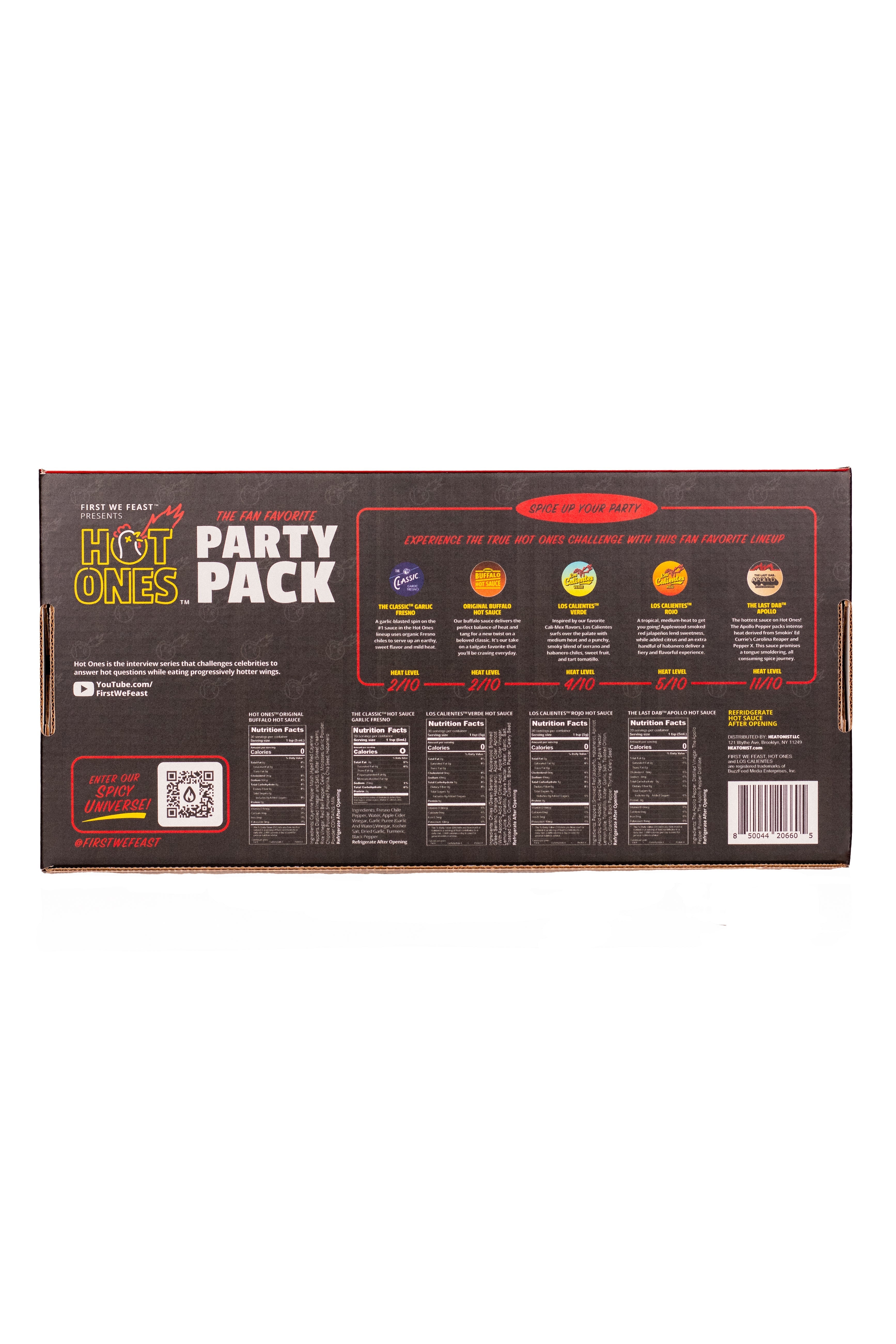 Fan Favorite Party Pack | Hot Ones Hot Sauce V5