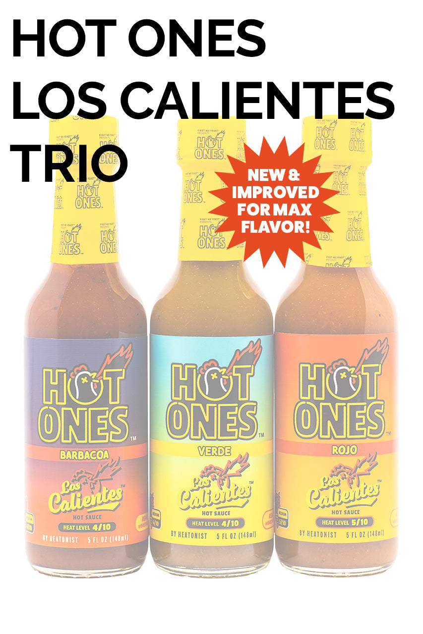 Los Calientes Trio Pack | Hot Ones Hot Sauce O8