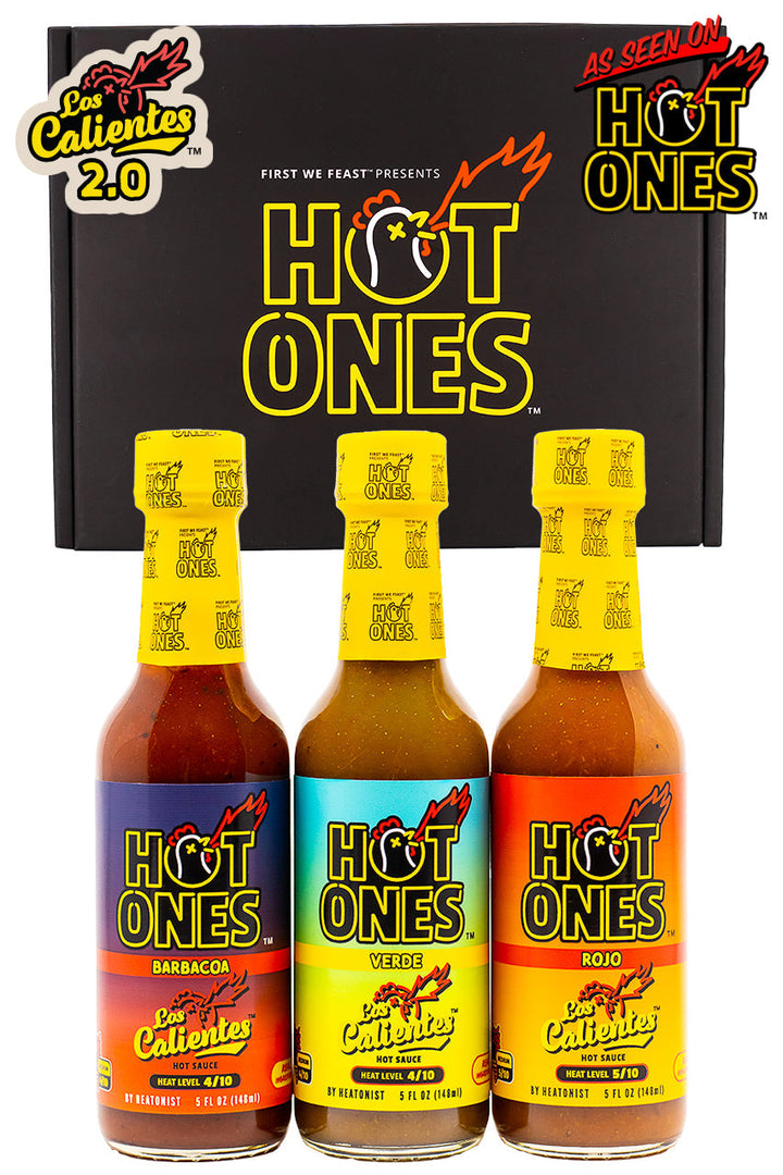 Los Calientes Trio Pack | Hot Ones Hot Sauce J1