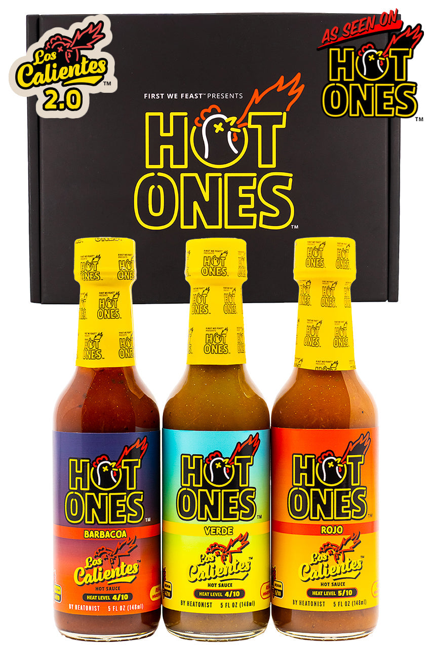 Los Calientes Trio Pack | Hot Ones Hot Sauce O8