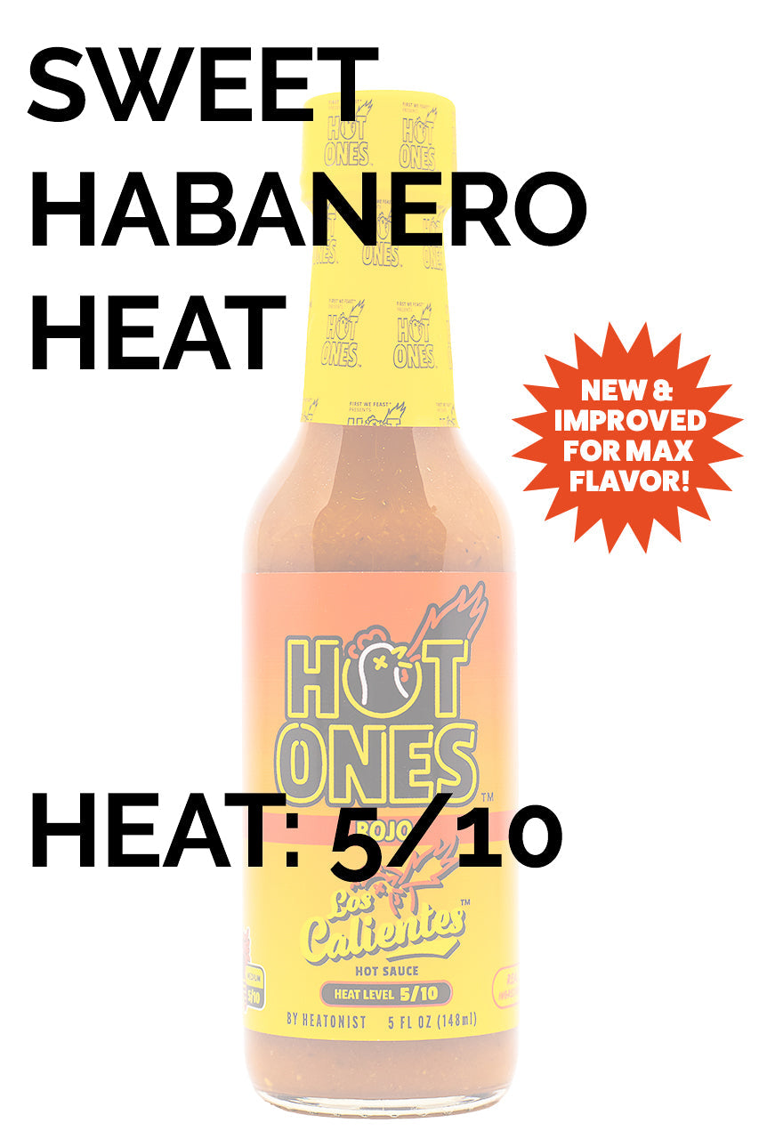 Los Calientes Rojo | Hot Ones Hot Sauce Z4