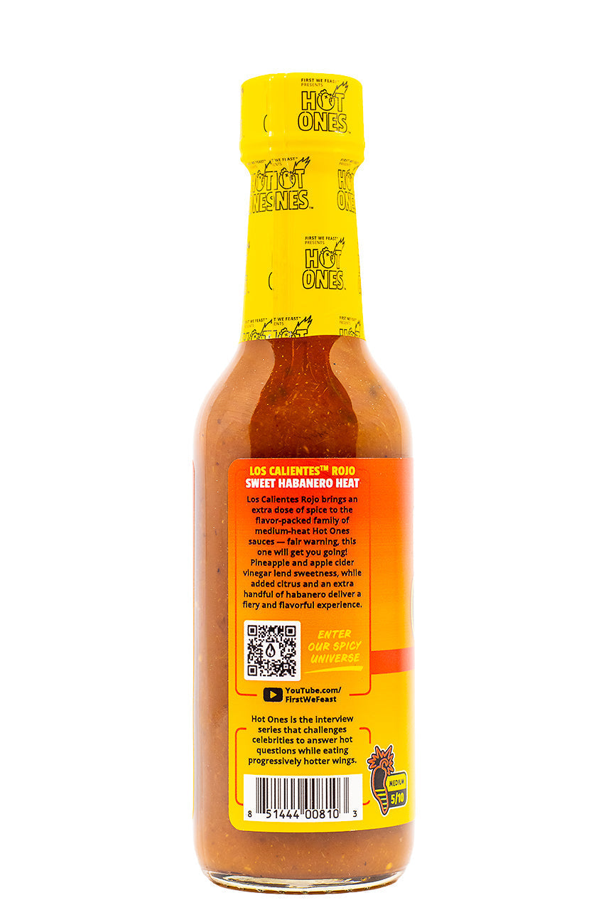 Los Calientes Rojo | Hot Ones Hot Sauce Z4