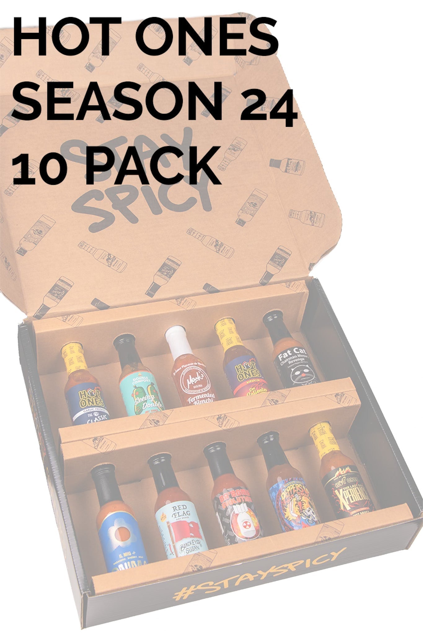 Hot Ones Hot Sauce 10 Pack - Season 24 F6