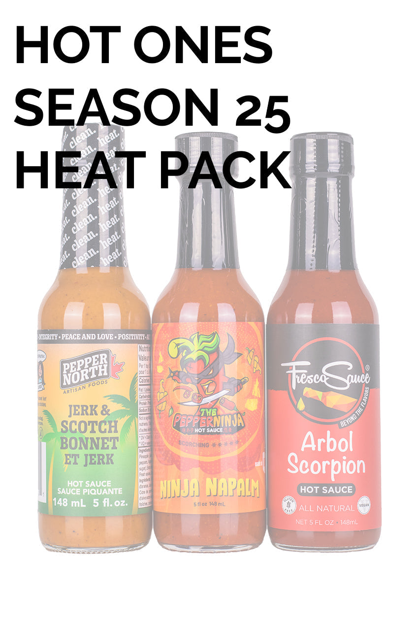 Hot Ones Hot Sauce Heat Pack - Season 25 S4