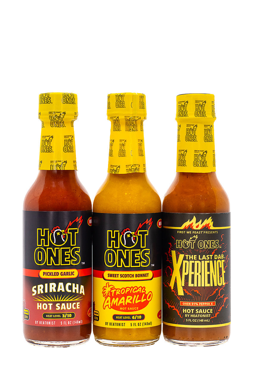 Hot Ones Hot Sauce Trio Pack - Season 27 D6