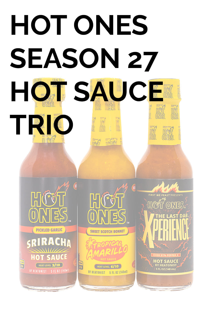 Hot Ones Hot Sauce Trio Pack - Season 27 D6