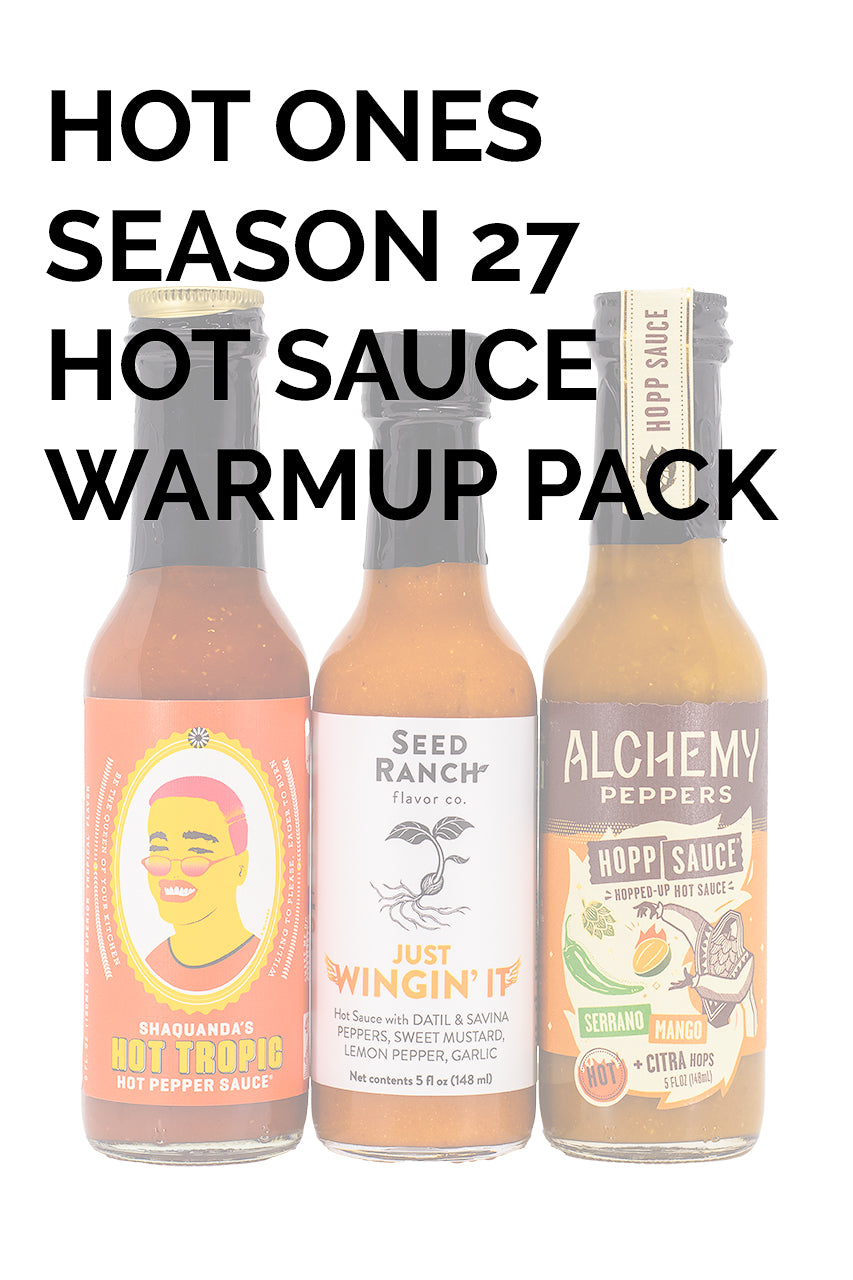 Hot Ones Hot Sauce Warm Up Pack - Season 27 L8
