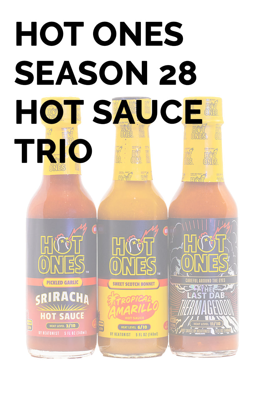 Hot Ones Hot Sauce Trio Pack - Season 28 S7