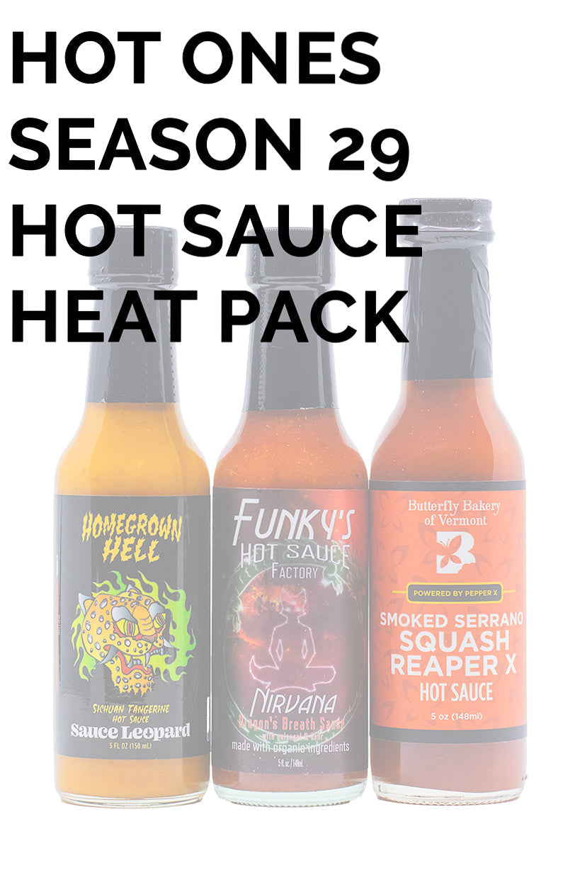 Hot Ones Hot Sauce Heat Pack - Season 29 O0