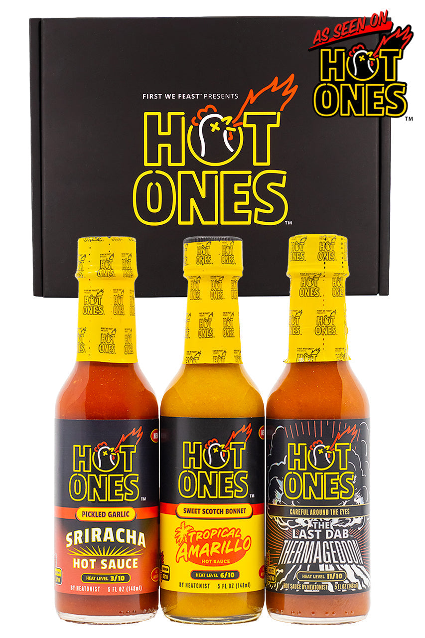 Hot Ones Hot Sauce Trio Pack - Season 30 I0