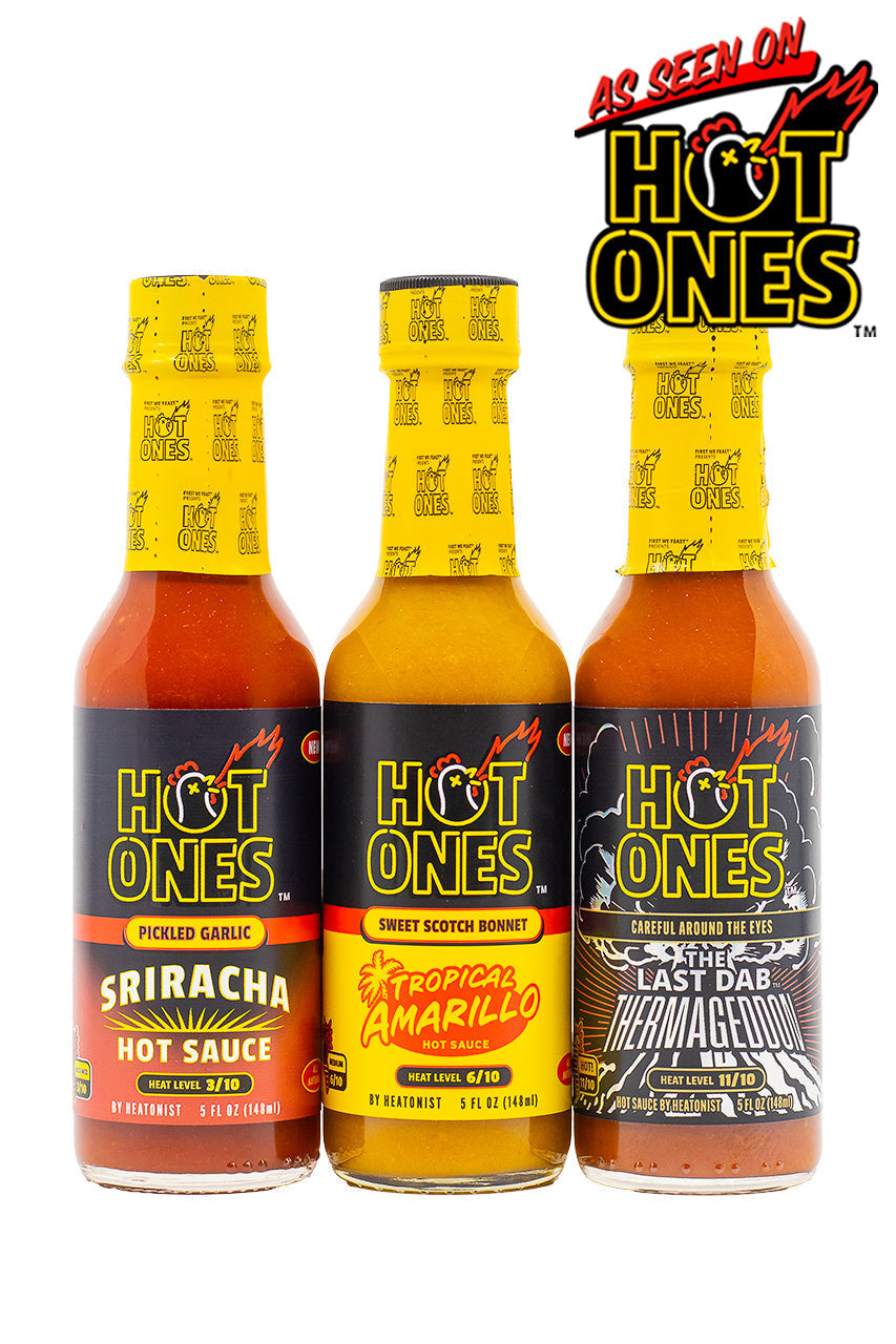 Hot Ones Hot Sauce Trio Pack - Season 30 I0