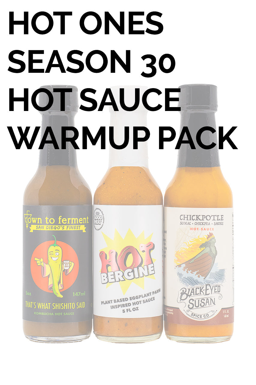 Hot Ones Hot Sauce Warm Up Pack - Season 30 T8