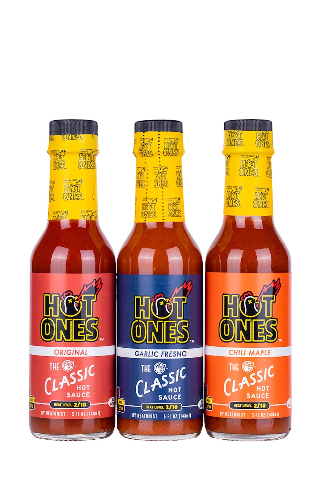 Hot Ones The Classic Trio | Hot Ones Hot Sauce H7