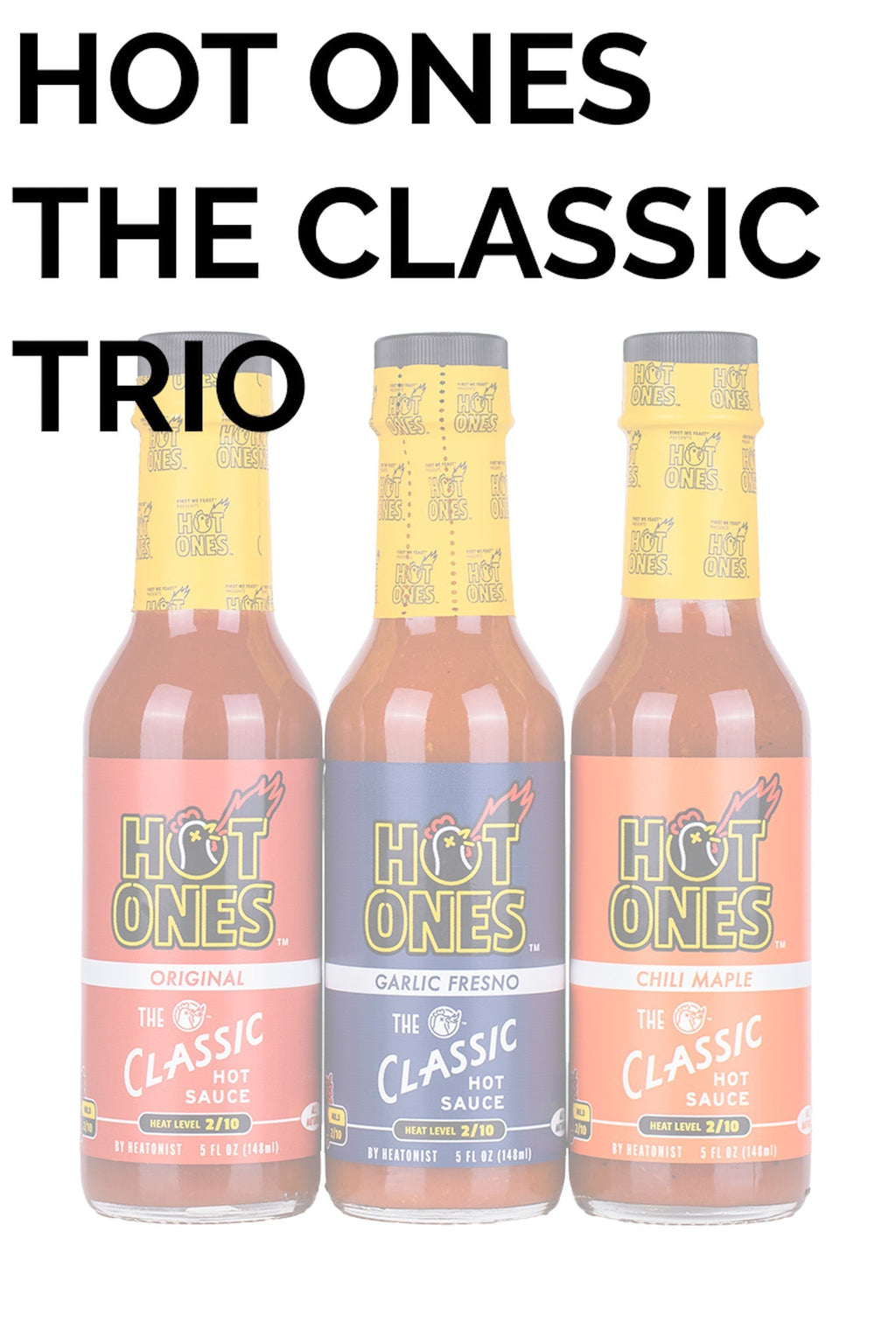 Hot Ones The Classic Trio | Hot Ones Hot Sauce H7