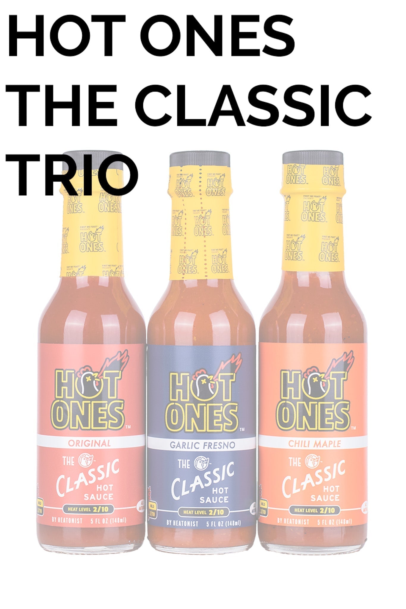 Hot Ones The Classic Trio | Hot Ones Hot Sauce H7