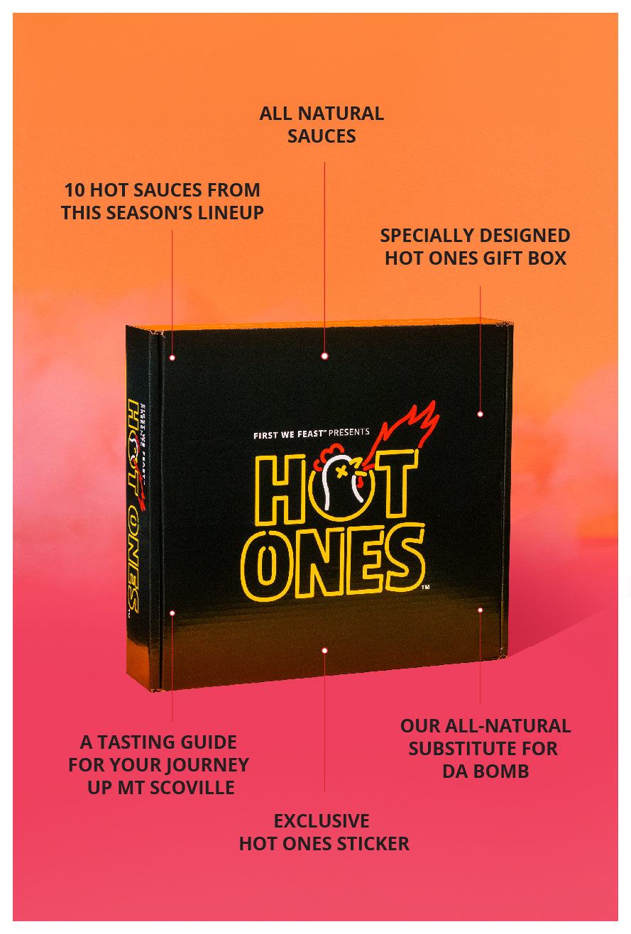 Hot Ones Hot Sauce 10 Pack - Season 25 Q2