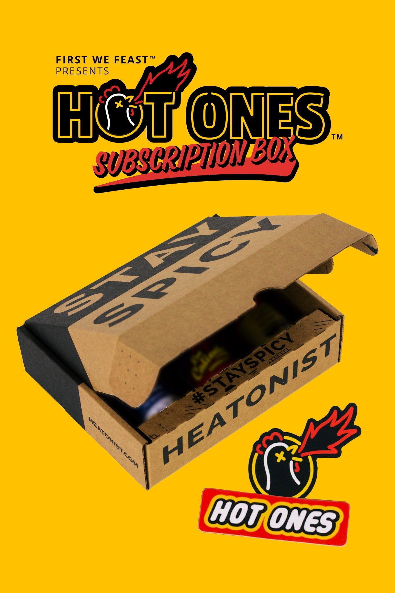 Monthly Hot Ones Box C1