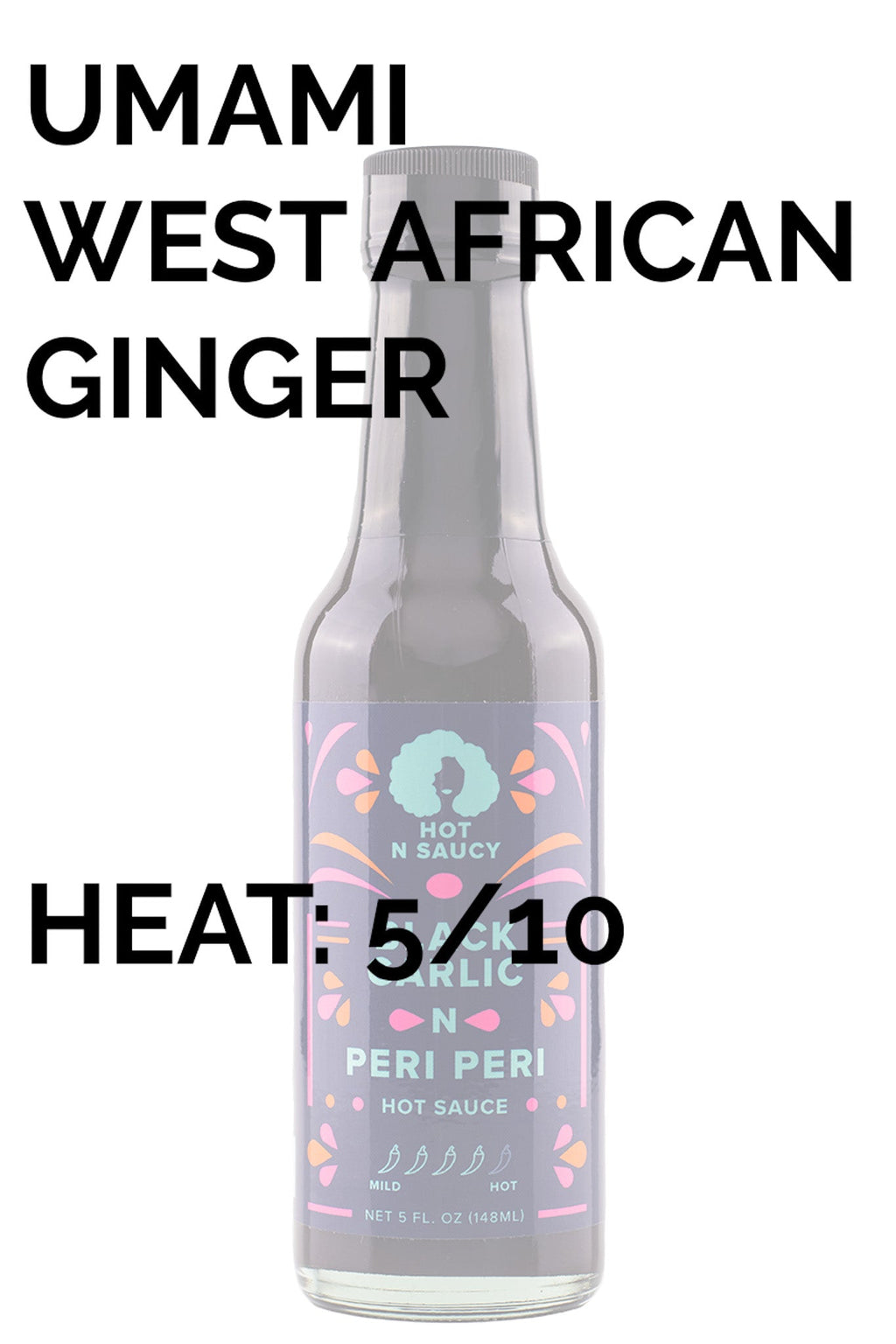 Black Garlic n Peri Peri Hot Sauce | Hot N Saucy H3