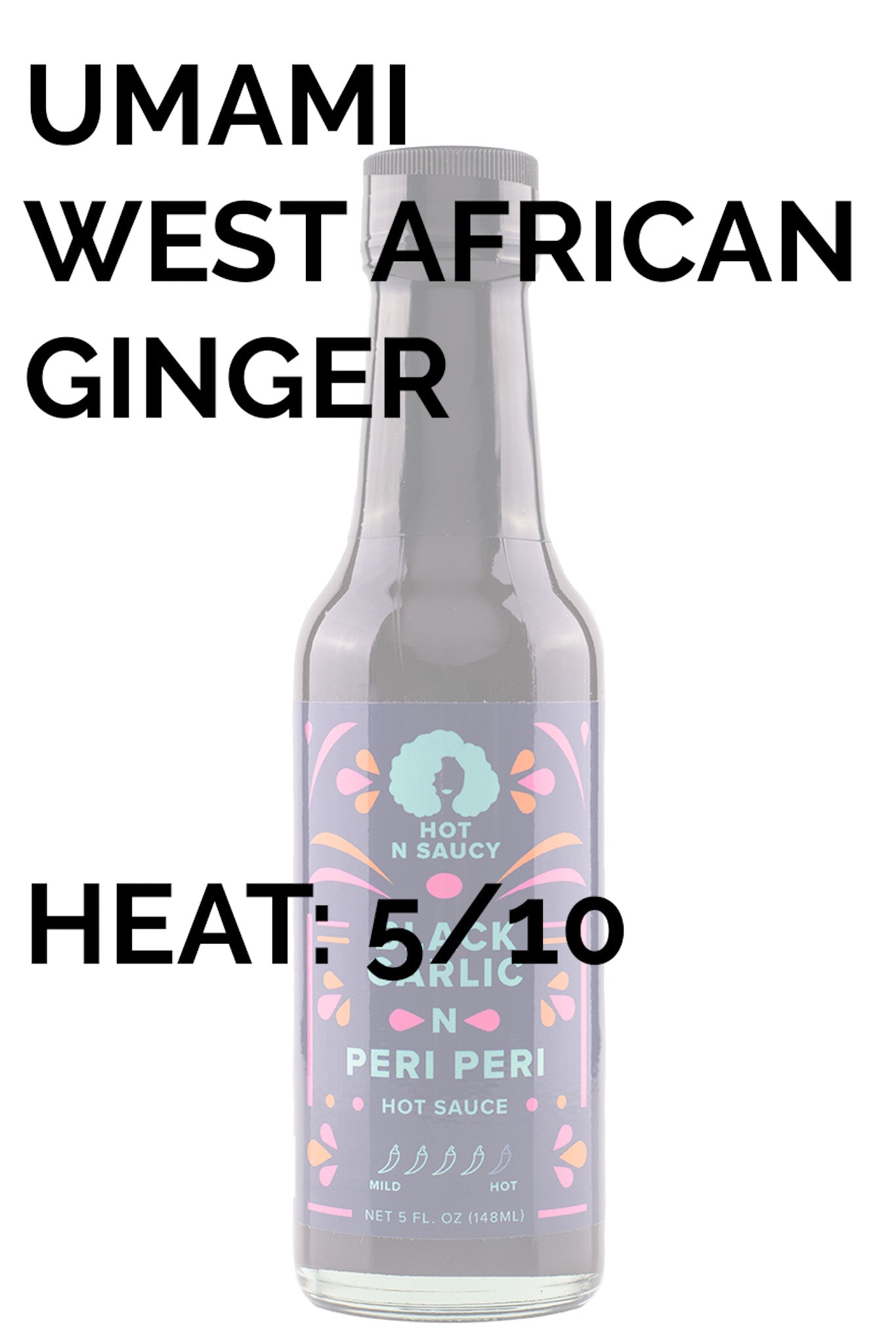 Black Garlic n Peri Peri Hot Sauce | Hot N Saucy H3
