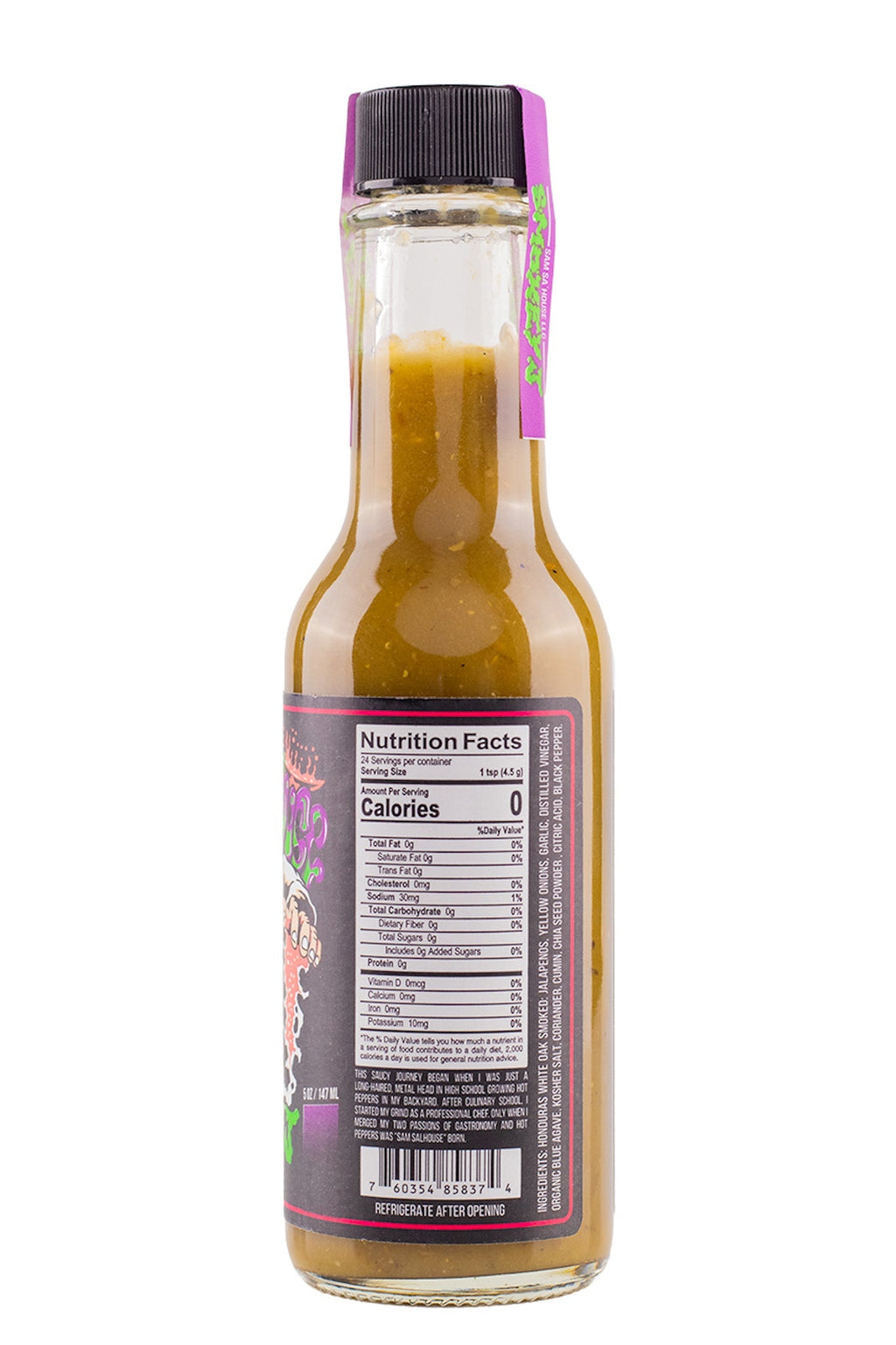 Smokey J Hot Sauce | Sam Sa'House X1