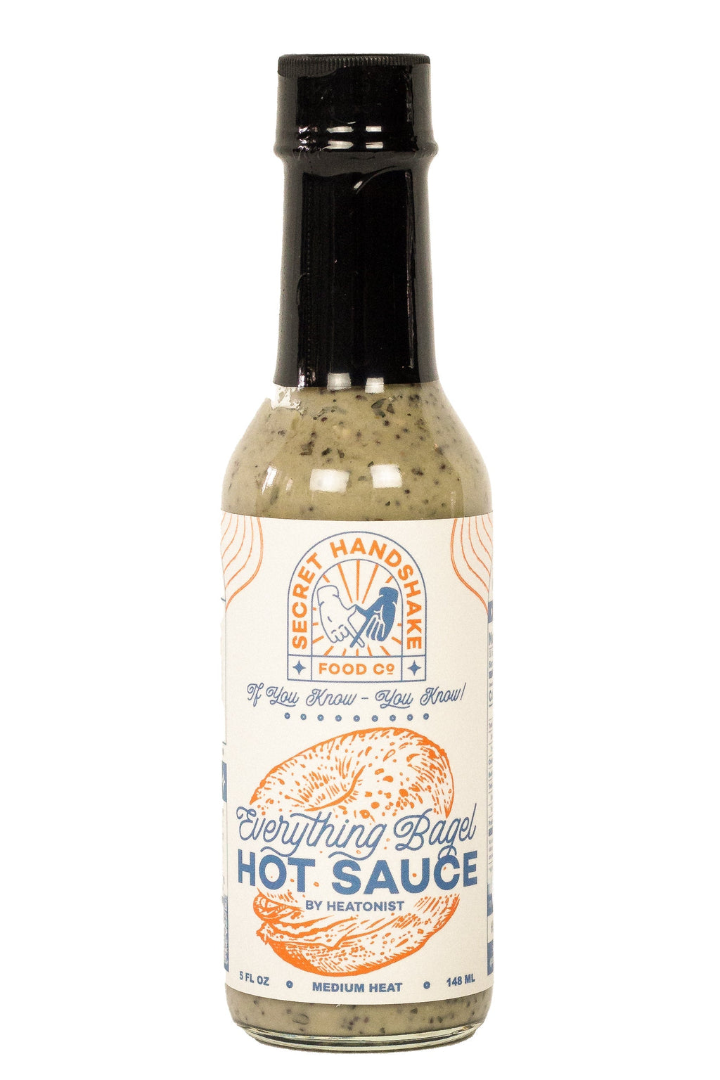 Everything Bagel Hot Sauce | Secret Handshake Food Co-C U2