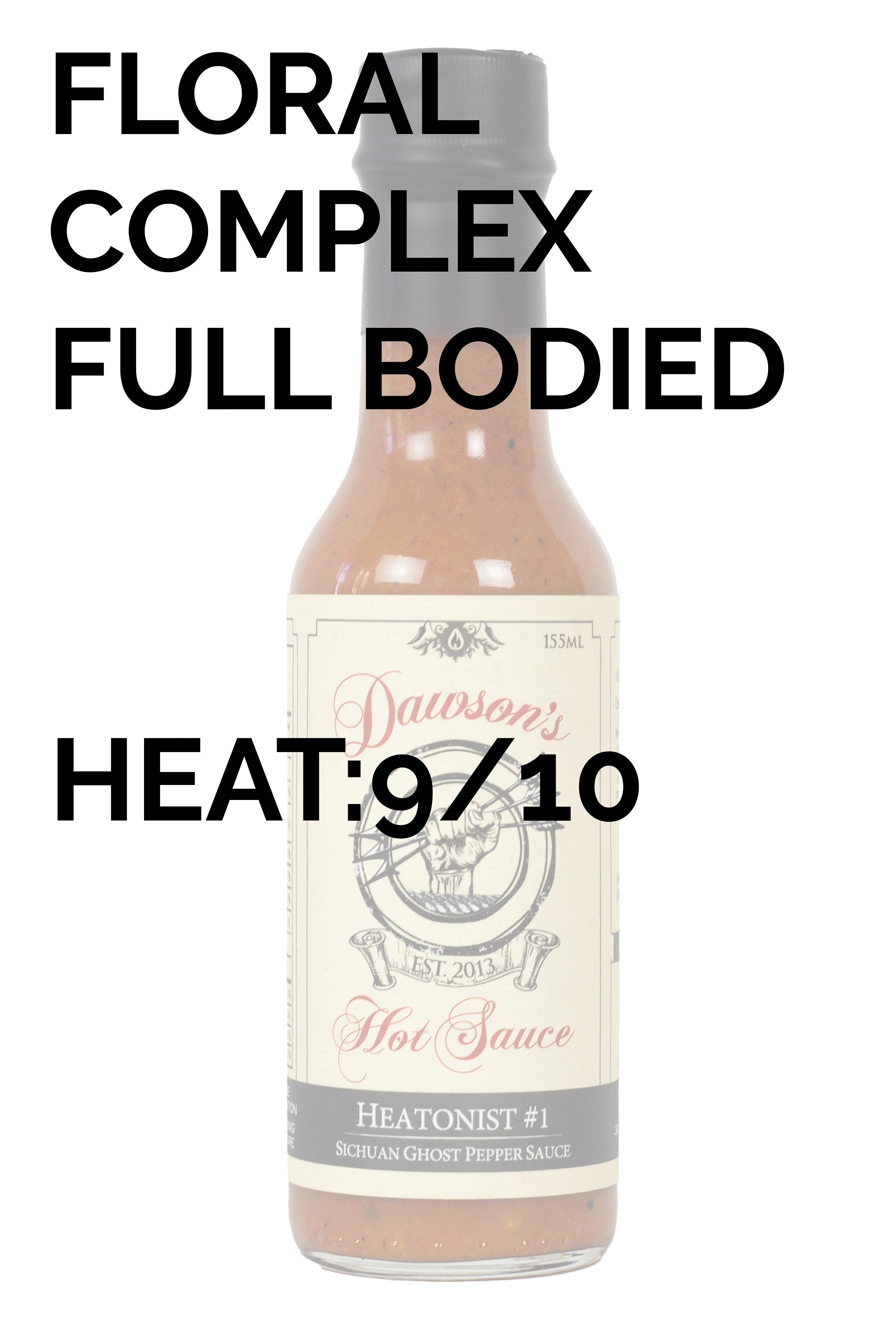 HEATONIST No. 1 Sichuan Ghost Pepper Sauce | Dawson's F6