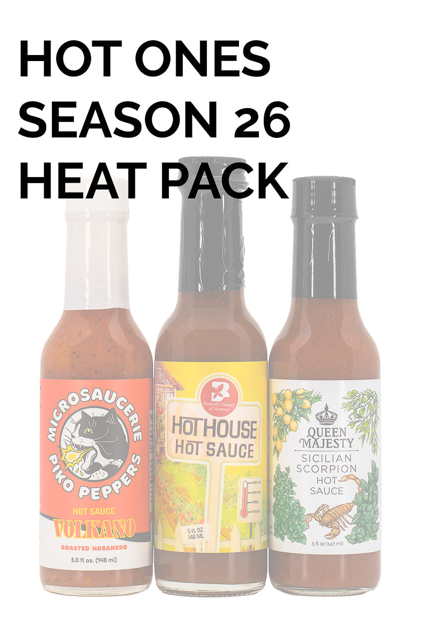 Hot Ones Hot Sauce Heat Pack - Season 26 O9