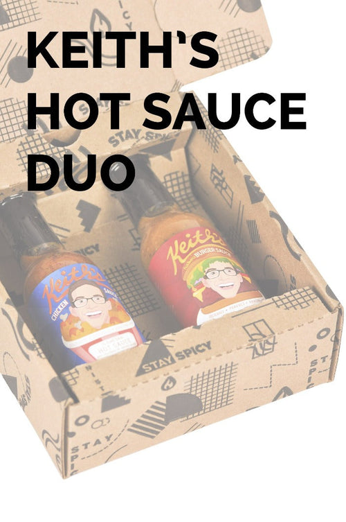 Chicken & Burger Hot Sauce Duo Pack | Keith's Q6