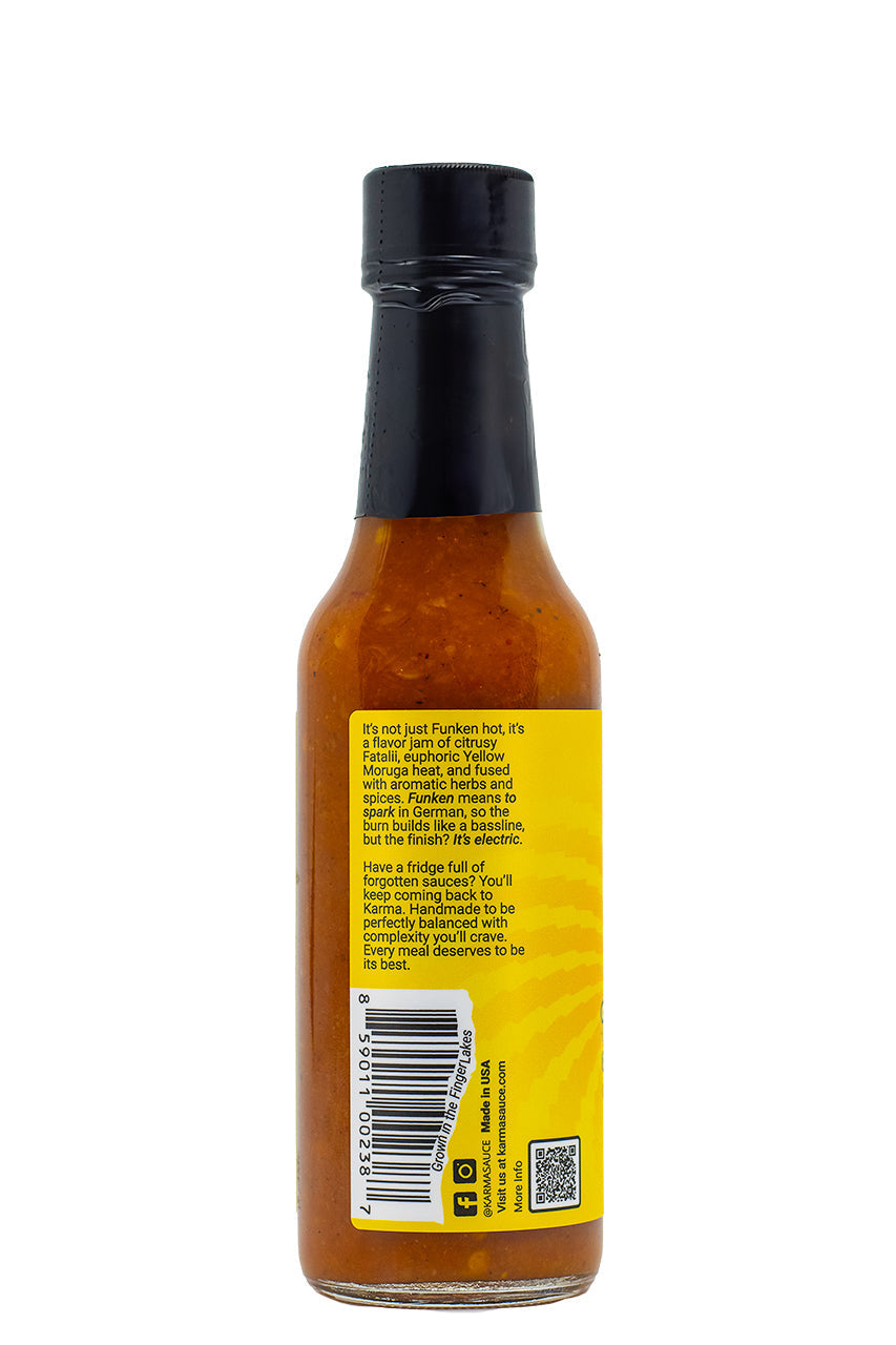 Funken Yellow - Yellow Moruga Edition | Karma Sauce G4