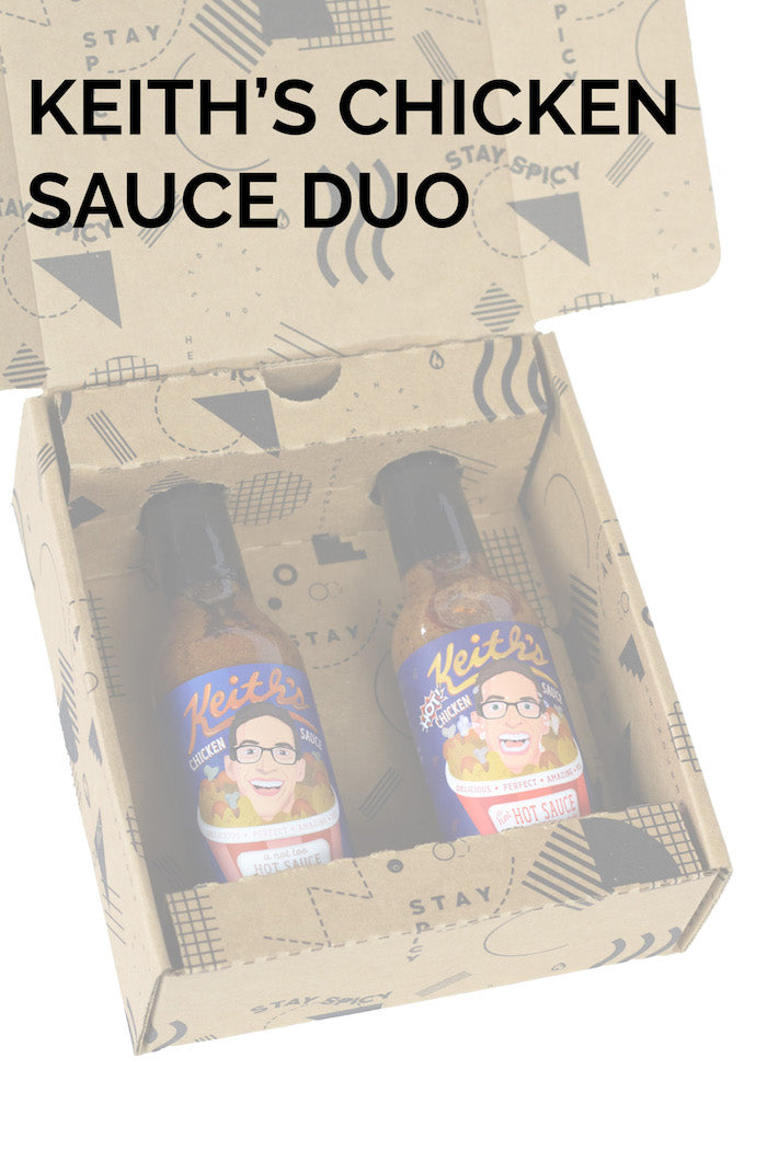Keith's Chicken Sauce Hot Sauce Duo Pack | Keith's T2