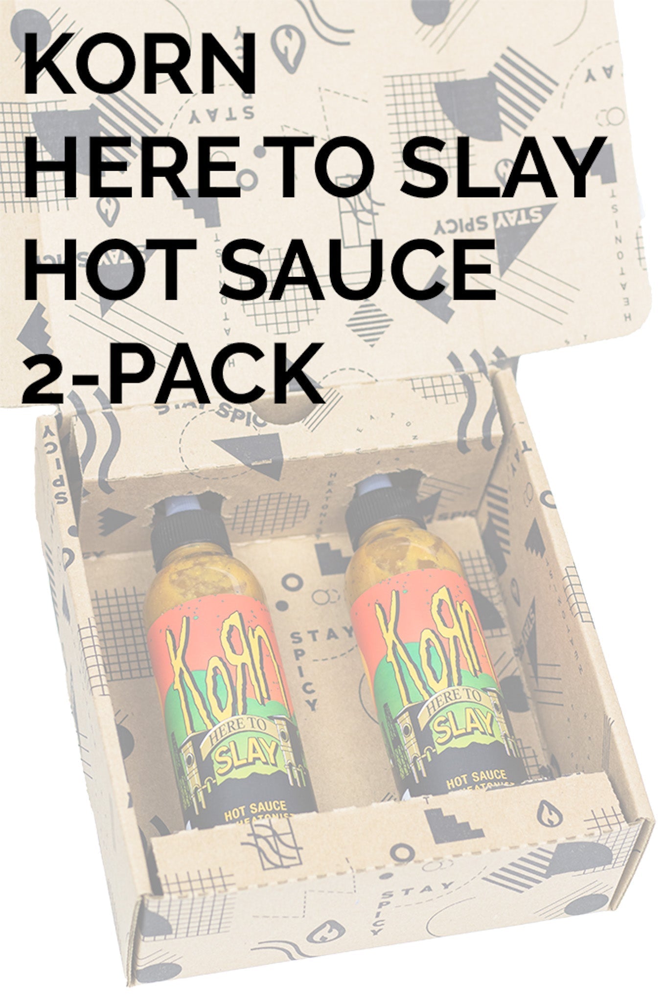 Here to Slay Hot Sauce 2 Pack | Korn G8